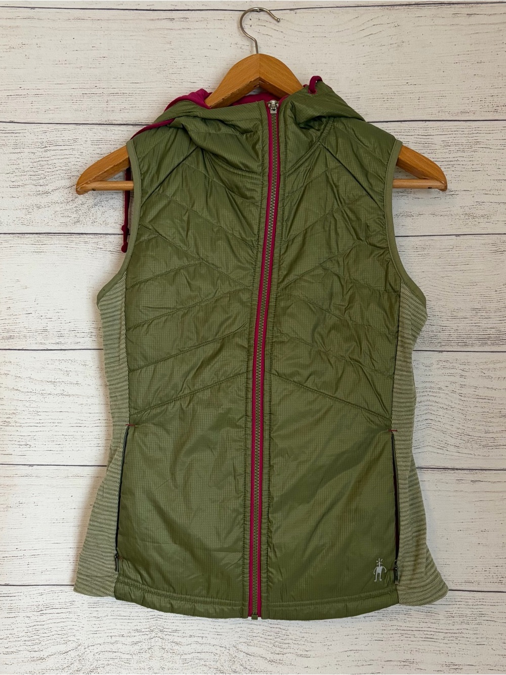 Smartwool Women's Double Propulsion 60 Printed Hooded Vest!